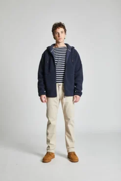 Homme Mat de Misaine Blouson zippé avec capuche HIMOUCA