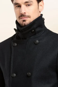 Homme Mat de Misaine Caban en laine HOMERE