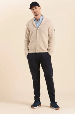 Homme Mat de Misaine cardigan boutonné TEST CAR