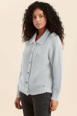 Femme Mat de Misaine cardigan boutonné TIGA