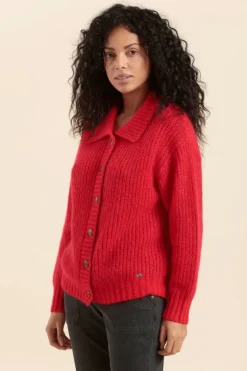 Femme Mat de Misaine cardigan boutonné TIGA