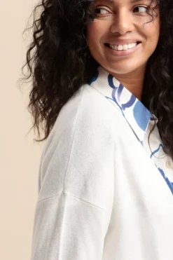 Femme Mat de Misaine cardigan en laine TAIGA