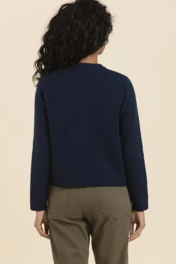 Femme Mat de Misaine cardigan en laine TENON