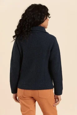 Femme Mat de Misaine cardigan zippé TOAS