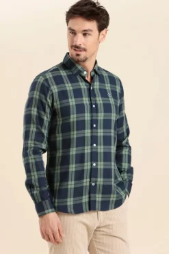 Homme Mat de Misaine chemise CARGUE à carreaux