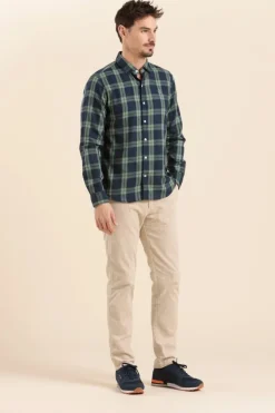 Homme Mat de Misaine chemise CARGUE à carreaux