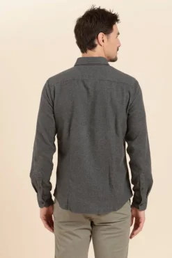 Homme Mat de Misaine chemise CARGUE en flanelle de coton