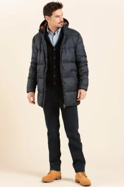 Homme Mat de Misaine doudoune longue HAW avec capuche