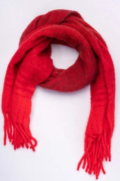 Femme Mat de Misaine grande écharpe à franges