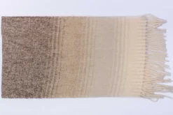 Femme Mat de Misaine grande echarpe à franges