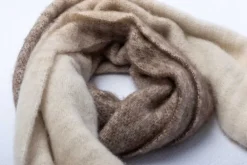 Femme Mat de Misaine grande echarpe à franges