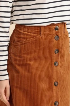 Femme Mat de Misaine jupe courte JAIE en velours