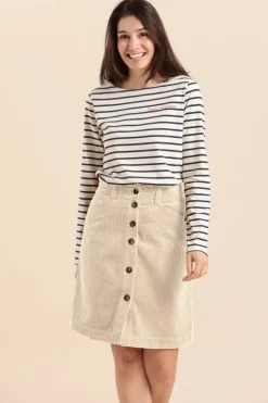 Femme Mat de Misaine jupe courte JAIE en velours