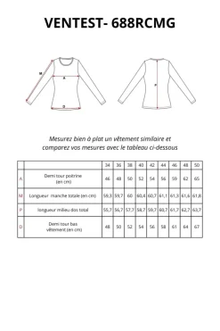 Femme Mat de Misaine mariniere avec broderie coeur
