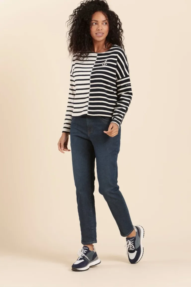 Femme Mat de Misaine marinière MOKO bicolore