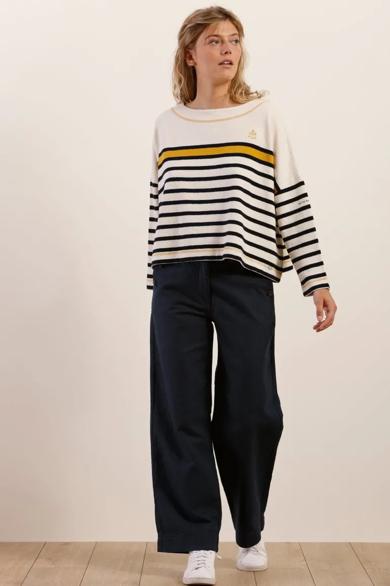 Femme Mat de Misaine Marinière oversize MAKI