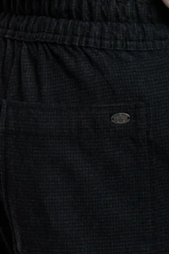 Femme Mat de Misaine Pantalon PALTO taille élastiquée en flanelle