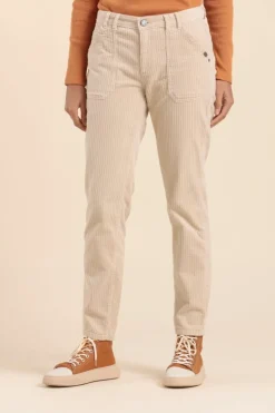 Femme Mat de Misaine Pantalon PIMORI en velours grosses côtes