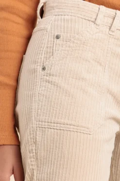 Femme Mat de Misaine Pantalon PIMORI en velours grosses côtes