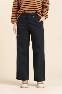 Femme Mat de Misaine Pantalon PONT en coton