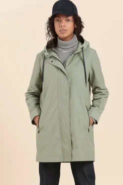 Femme Mat de Misaine parka longue déperlante FAENO