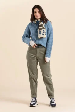 Femme Mat de Misaine pull à capuche TANGAGE en laine