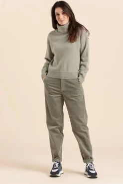 Femme Mat de Misaine pull col roulé TISCALI en laine