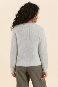 Femme Mat de Misaine pull col vareuse TANOR