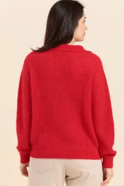 Femme Mat de Misaine pull col vareuse TANOR