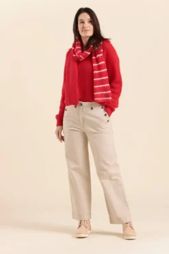 Femme Mat de Misaine pull col vareuse TANOR