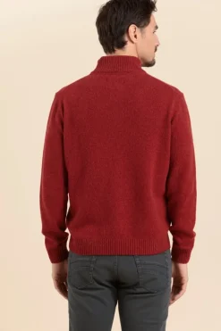 Homme Mat de Misaine pull col zippé TANDEM