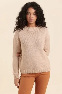 Femme Mat de Misaine pull grosse maille TARNO en coton/laine