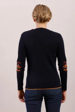 Femme Mat de Misaine Pull marin x Royal Mer