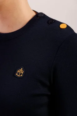 Femme Mat de Misaine Pull marin x Royal Mer