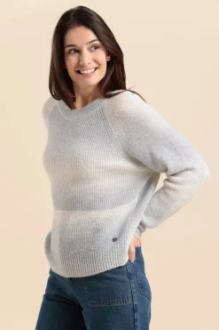 Femme Mat de Misaine pull mouliné TRIBORD