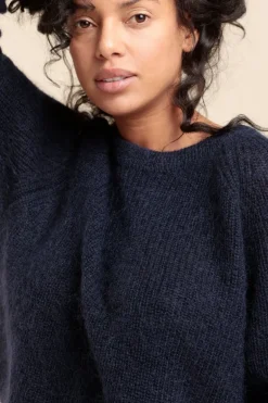 Femme Mat de Misaine pull TOPAZO avec dos boutonné