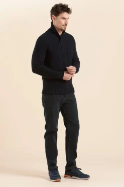 Homme Mat de Misaine Pull torsadé TANKER