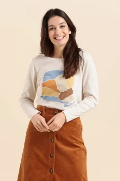 Femme Mat de Misaine tee shirt MOLITO motif camouflage