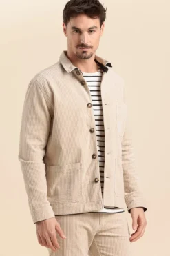 Homme Mat de Misaine veste en velours VIREC